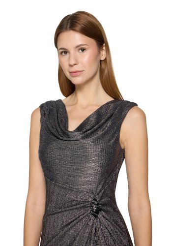 Vera Mont Kleid Lang ohne Arm