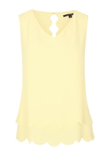 Comma Bluse Ärmellos