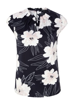 comma BLUSE KURZARM