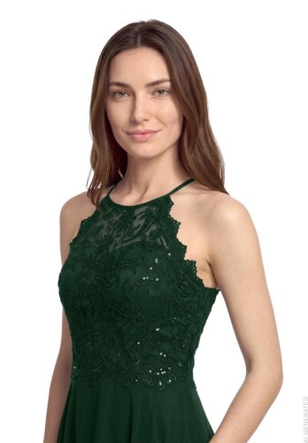 Vera Mont Kleid Lang ohne Arm