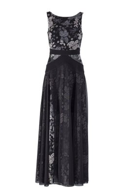Swing Kleid - Msh Blume/Jersey