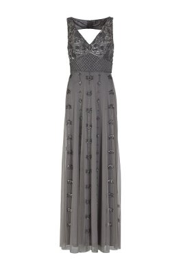 Swing Kleid - Mesh Stickerei