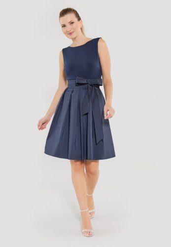 Swing Kleid - Microtaft