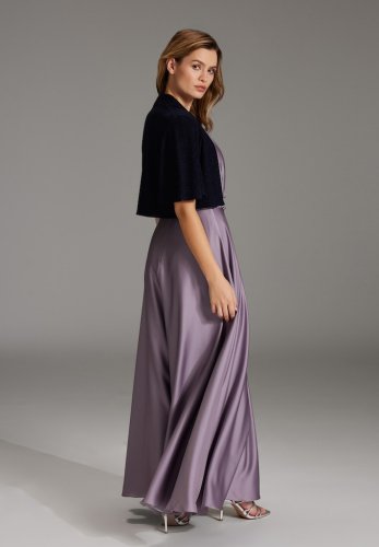 Swing Jersey Bolero Mit Weiten Ärmeln