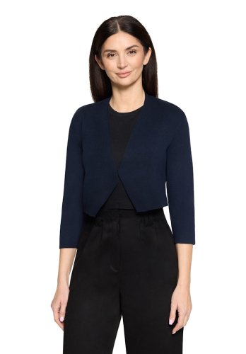 Betty & Co Strickjacke Kurz 3/4 Arm