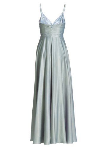 Swing Schimmerndes Abendkleid Mit Drapier