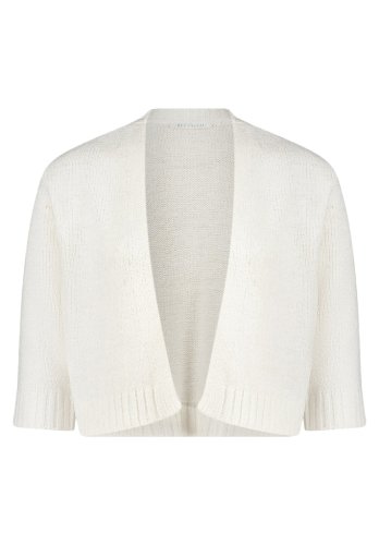 Betty & Co Strickjacke Kurz 3/4 Arm