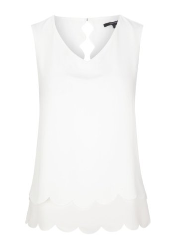 Comma Bluse Ärmellos