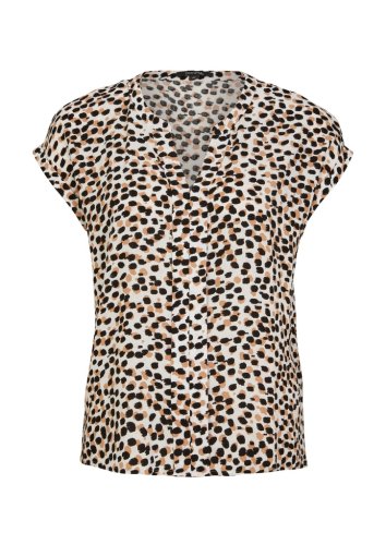 Comma Bluse Kurzarm