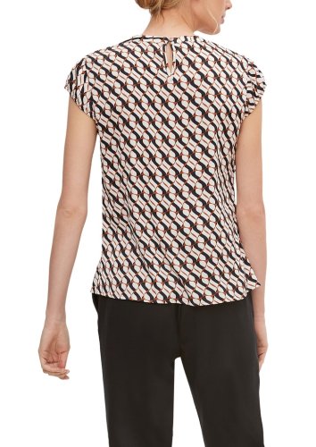 Comma Bluse Kurzarm