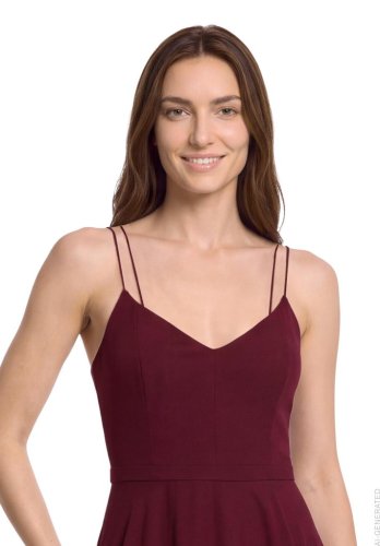 Vera Mont Kleid Lang ohne Arm