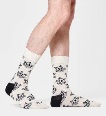 Happy Socks Cat Sock