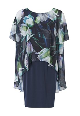 Swing Kleid aus nachhaltigem Chiffon