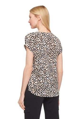 Comma Bluse Kurzarm