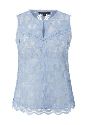 comma Bluse ärmellos