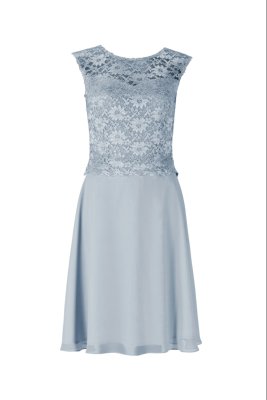 Swing Kleid - Chiffon / Spitze