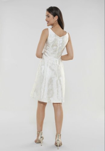 Swing Kleid Aus Jacquard