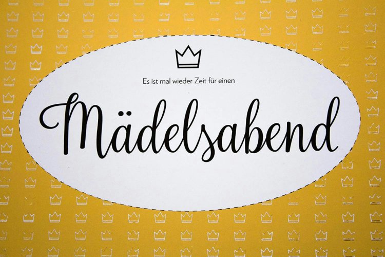 Laue Cards "Mädels, Lasst Uns Das Leben Feiern" (10 Karten)