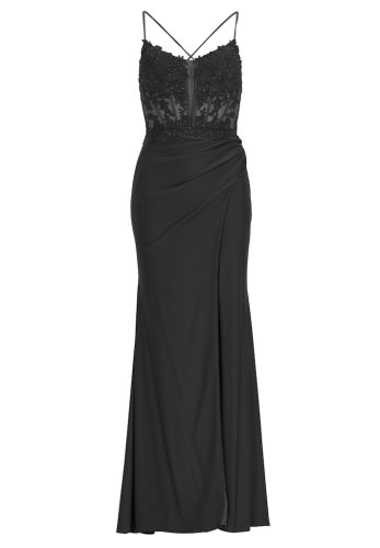 Swing Bodycon Kleid Mit Spitzenstickerei