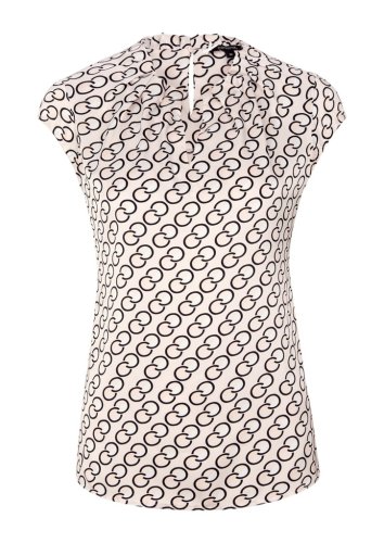 Comma Bluse Kurzarm