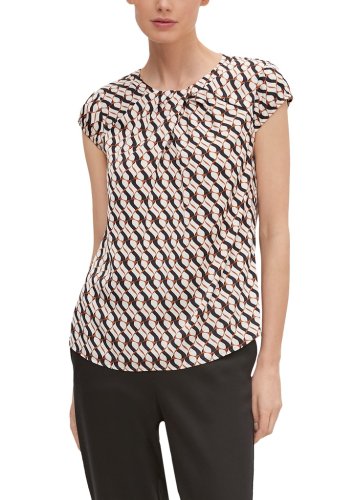 Comma Bluse Kurzarm