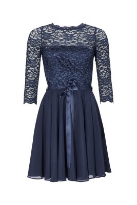 Swing Kleid - Spitze/Chiffon