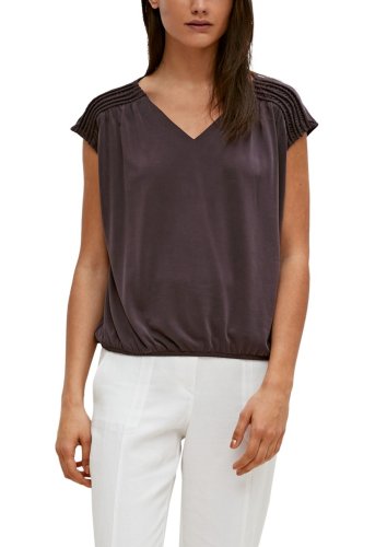 Comma T-Shirt Ärmellos