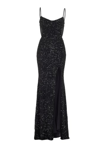Swing Slipdress Mit Transparenter Rückenp