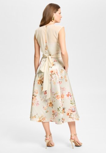 Swing Cocktailkleid Mit Abnehmbarer Bluse