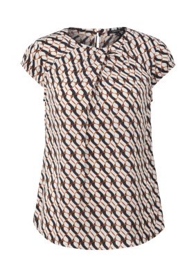 comma Bluse kurzarm