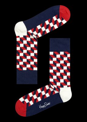 Happy Socks Filled Optic Sock