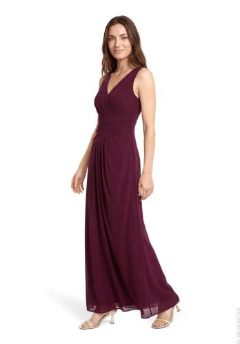 Vera Mont Kleid Lang ohne Arm