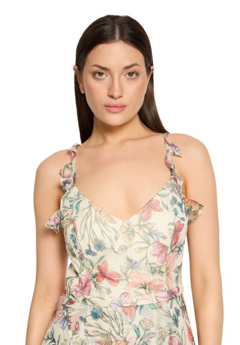 Vera Mont Kleid Lang Ohne Arm