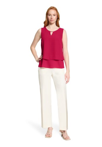 Vera Mont Bluse Lang Ohne Arm