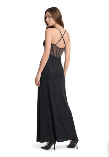Vera Mont Kleid Lang Ohne Arm