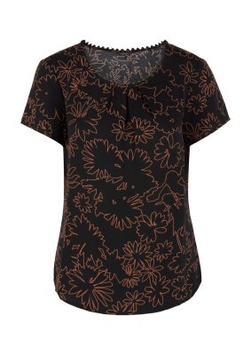 S.Oliver Bluse kurzarm