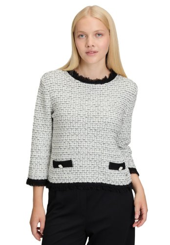 Betty & Co Strickpullover Kurz 3/4 Arm