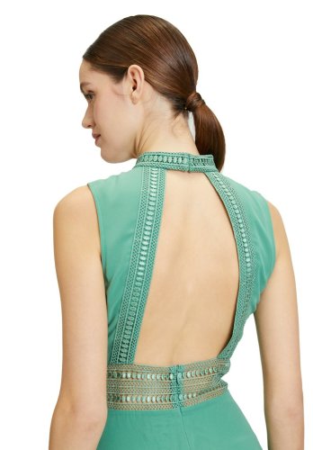 Vera Mont Kleid Lang Ohne Arm