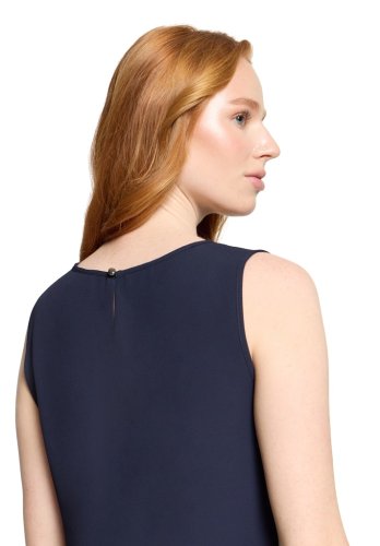 Vera Mont Bluse Lang Ohne Arm