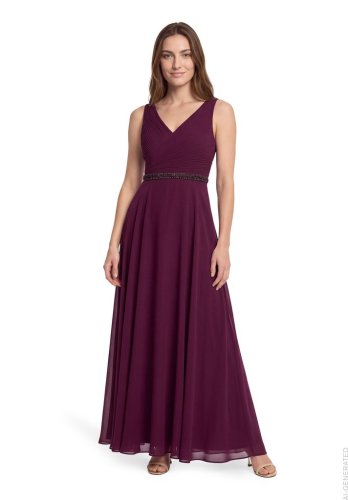 Vera Mont Kleid Lang Ohne Arm