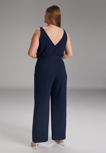 Swing Curve / Jumpsuit Aus Elastischer Cr