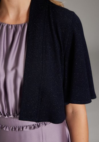 Swing Jersey Bolero Mit Weiten Ärmeln