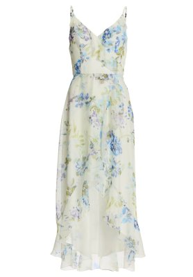 Swing Abendkleid Aus Floral Bedrucktem Ch