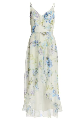 Swing Abendkleid Aus Floral Bedrucktem Ch