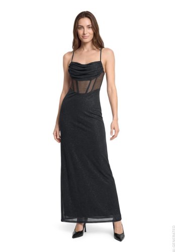 Vera Mont Kleid Lang Ohne Arm