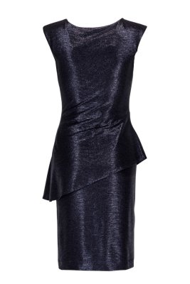 Swing Kleid - Jersey uni foliert