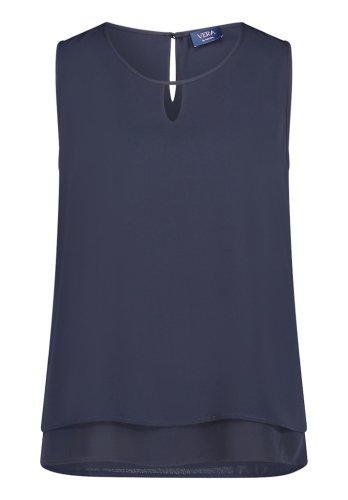 Vera Mont Bluse Lang Ohne Arm