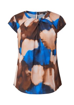 comma Bluse kurzarm