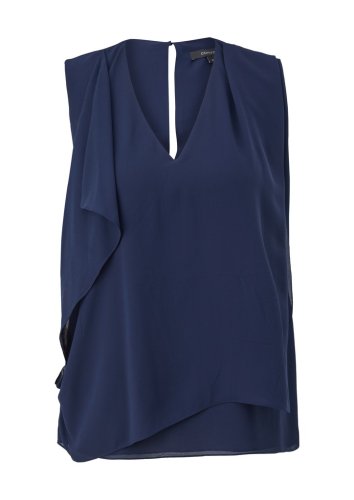 Comma Bluse Kurzarm