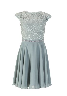 Swing Cocktailkleid Mit Elastischem Spitz